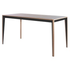 Walnut Black MiMi Table by Miduny, Made in Italy