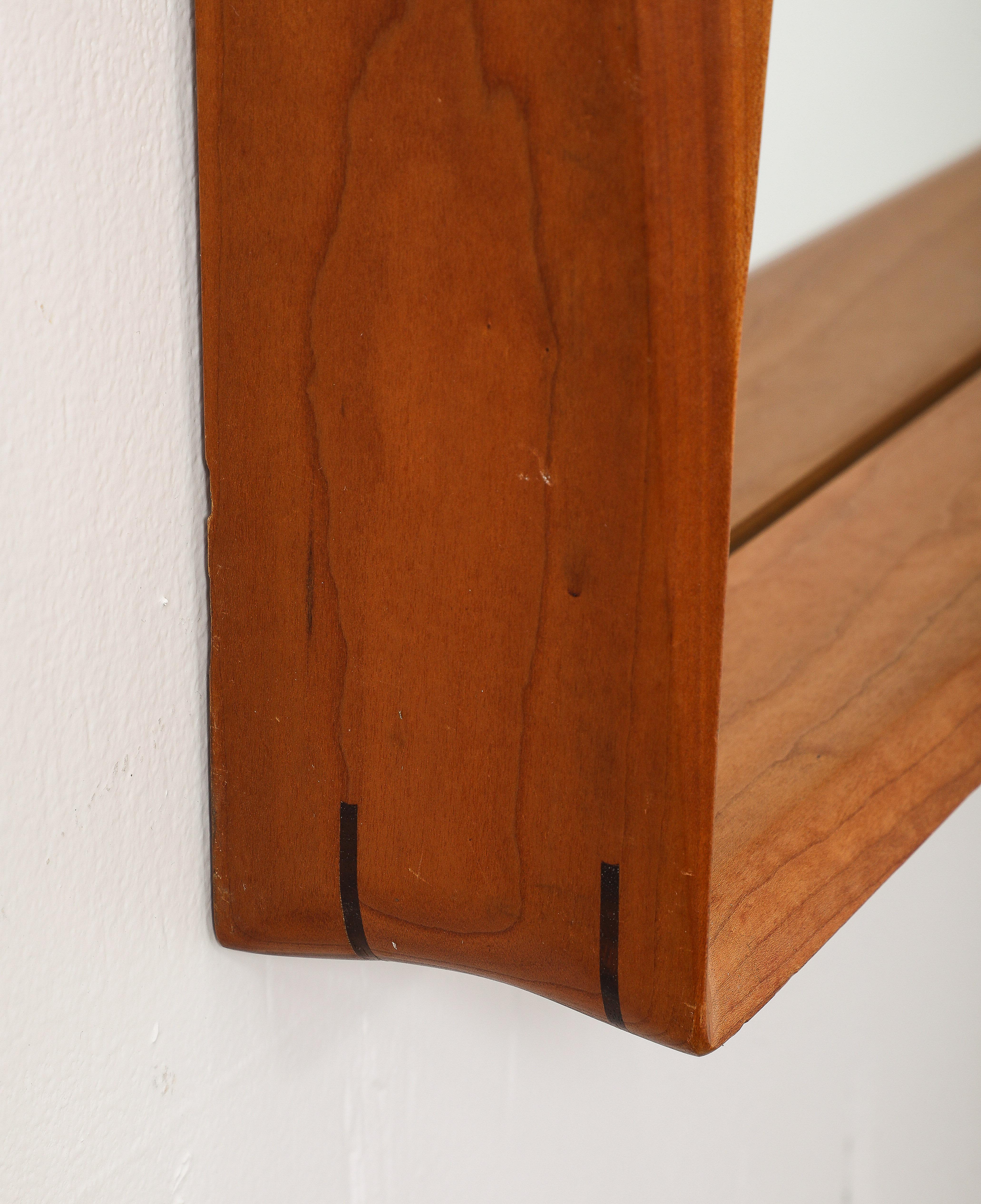 Miroir en noyer et noyer noir, États-Unis, années 1960 en vente 1