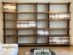 Libreria in noce con Shoji