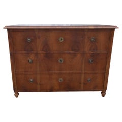 Antique Walnut Briar Chest of Drawer, End of the 19th Century