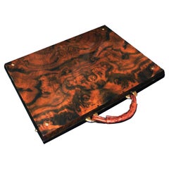 Walnut Briefcase - a One-of-a-Kind Document Case