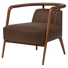 Nogal, Marrón Sillón Moderno Essex