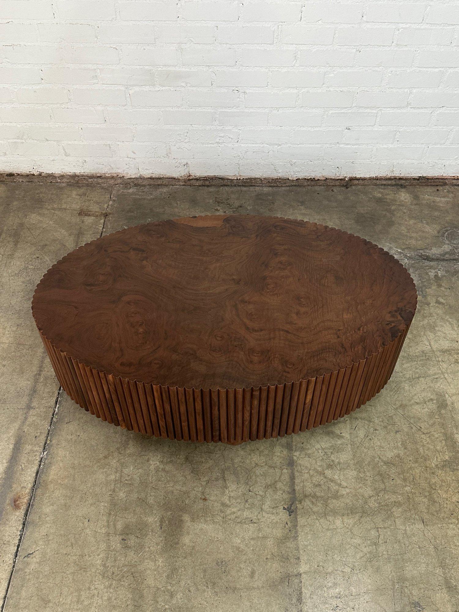 Walnut Burl Coffee Table - One of One For Sale 1
