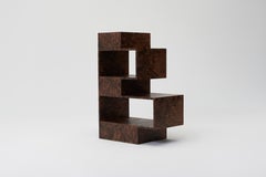 Walnut Burl Storage Cabinet