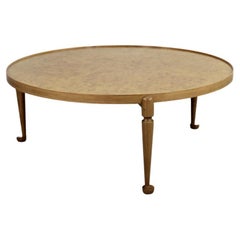 Luxurious Walnut & Burled Wood 2139 Table by Josef Frank for Svenskt Tenn, 1952
