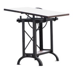 Tavolo da disegno in noce Butching Block Tilt Standing Height