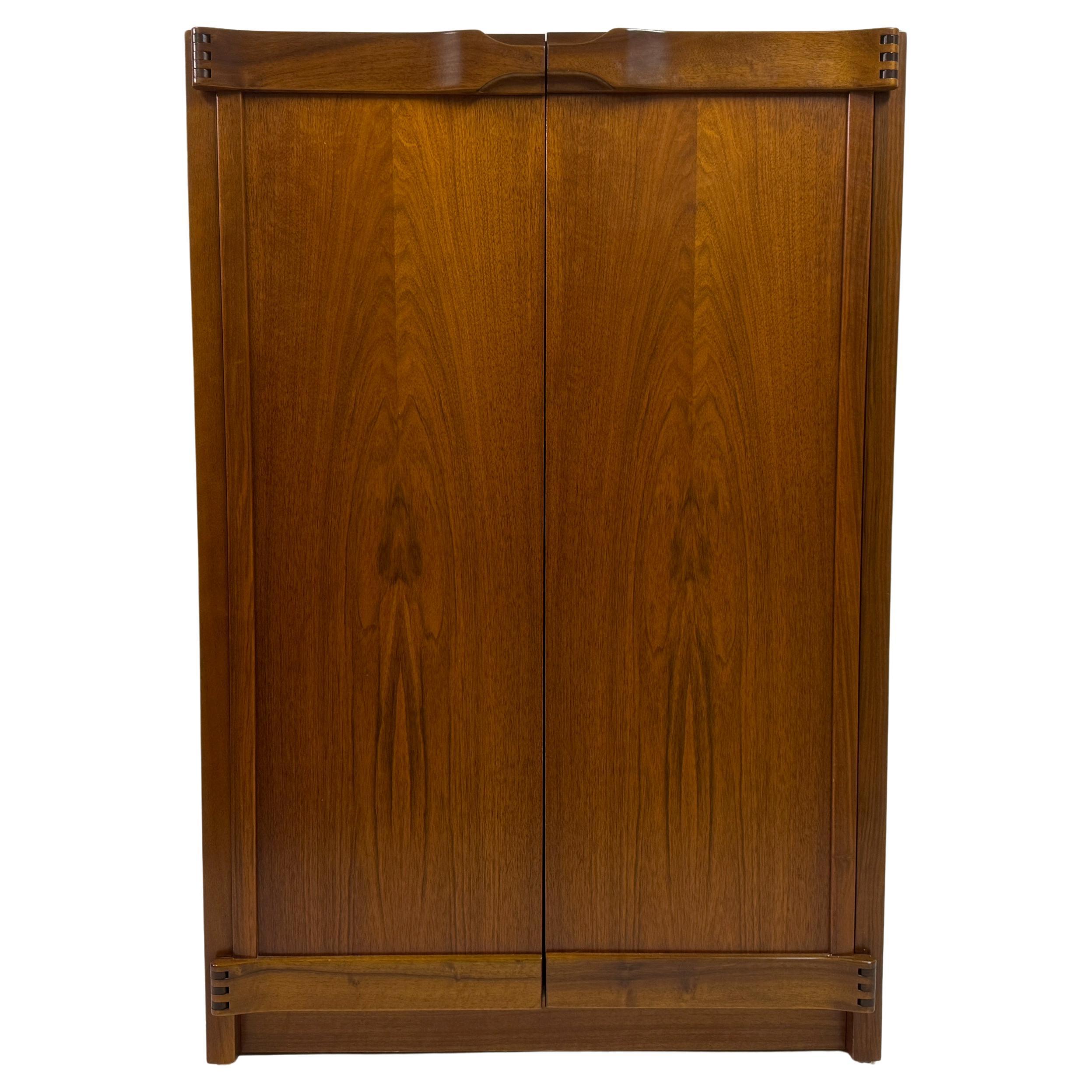 Walnut Cabinet by Franz Xaver Sproll