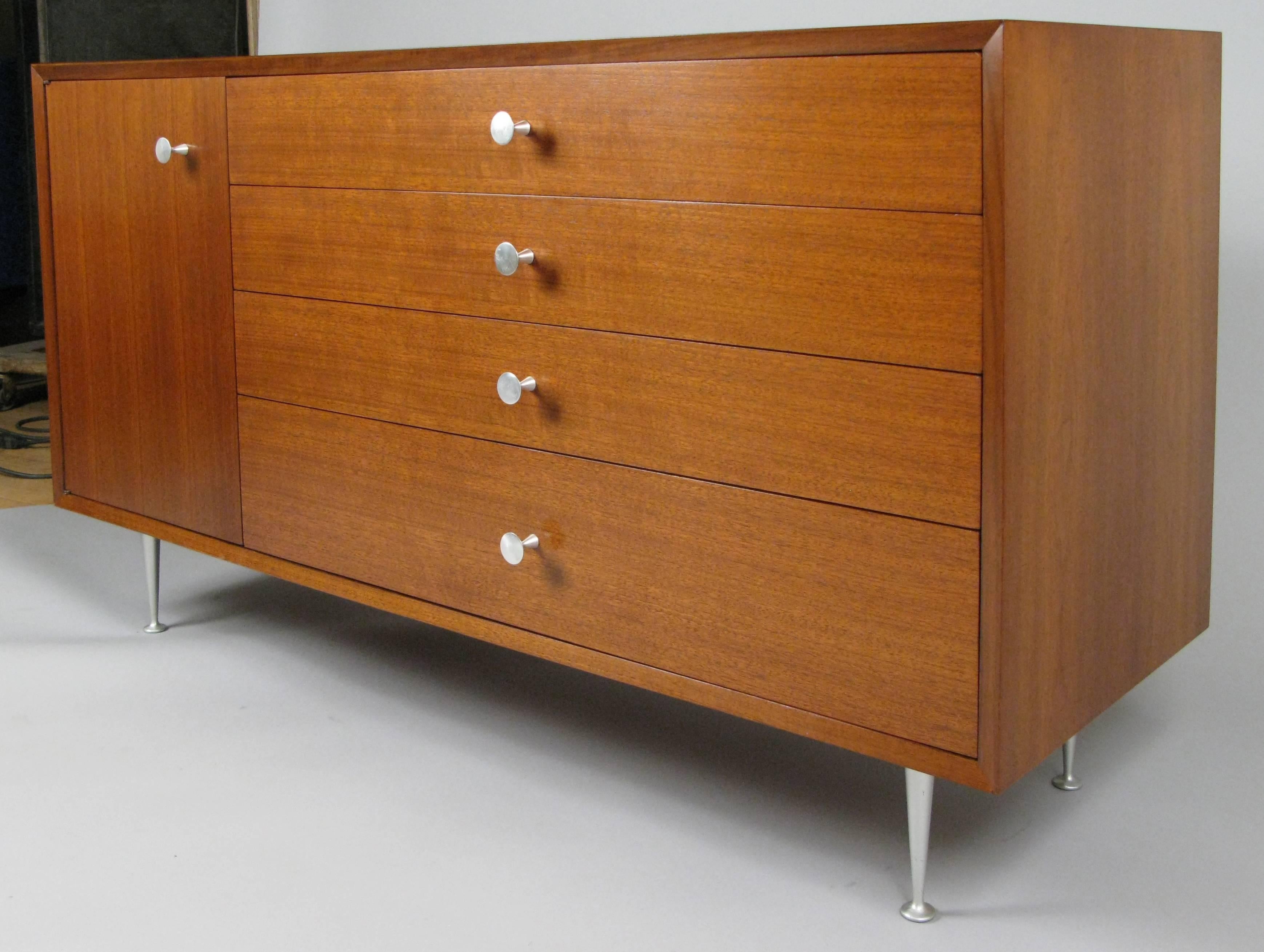 American Walnut Cabinet by George Nelson for Herman Miller