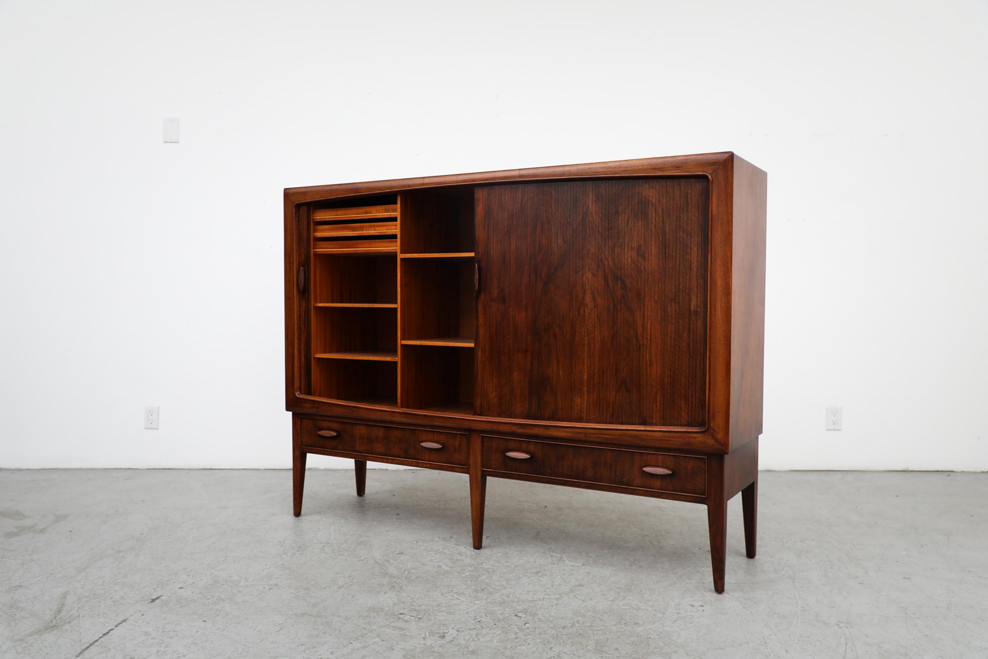 Walnut Cabinet by Kurt Østervig for Brande Mobelfabrik 1