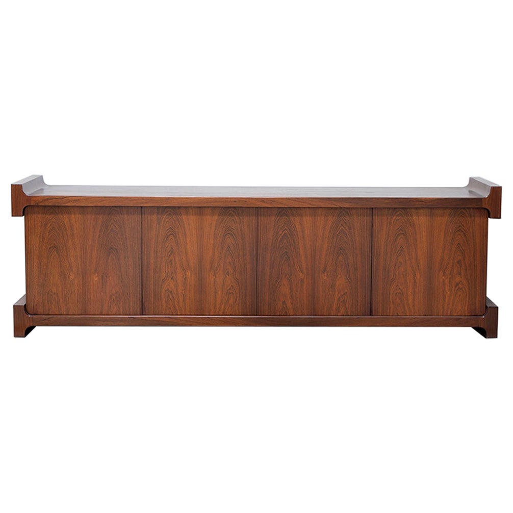 Walnut Cabinet, Italy c1960s