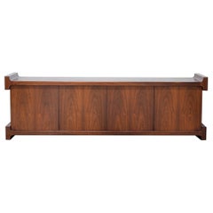 Walnut Cabinet, Italy c1960s