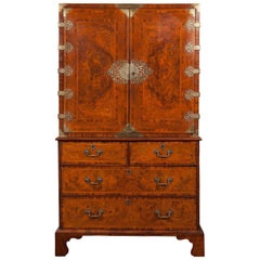 Antique Walnut Cabinet, Queen Anne, circa 1710