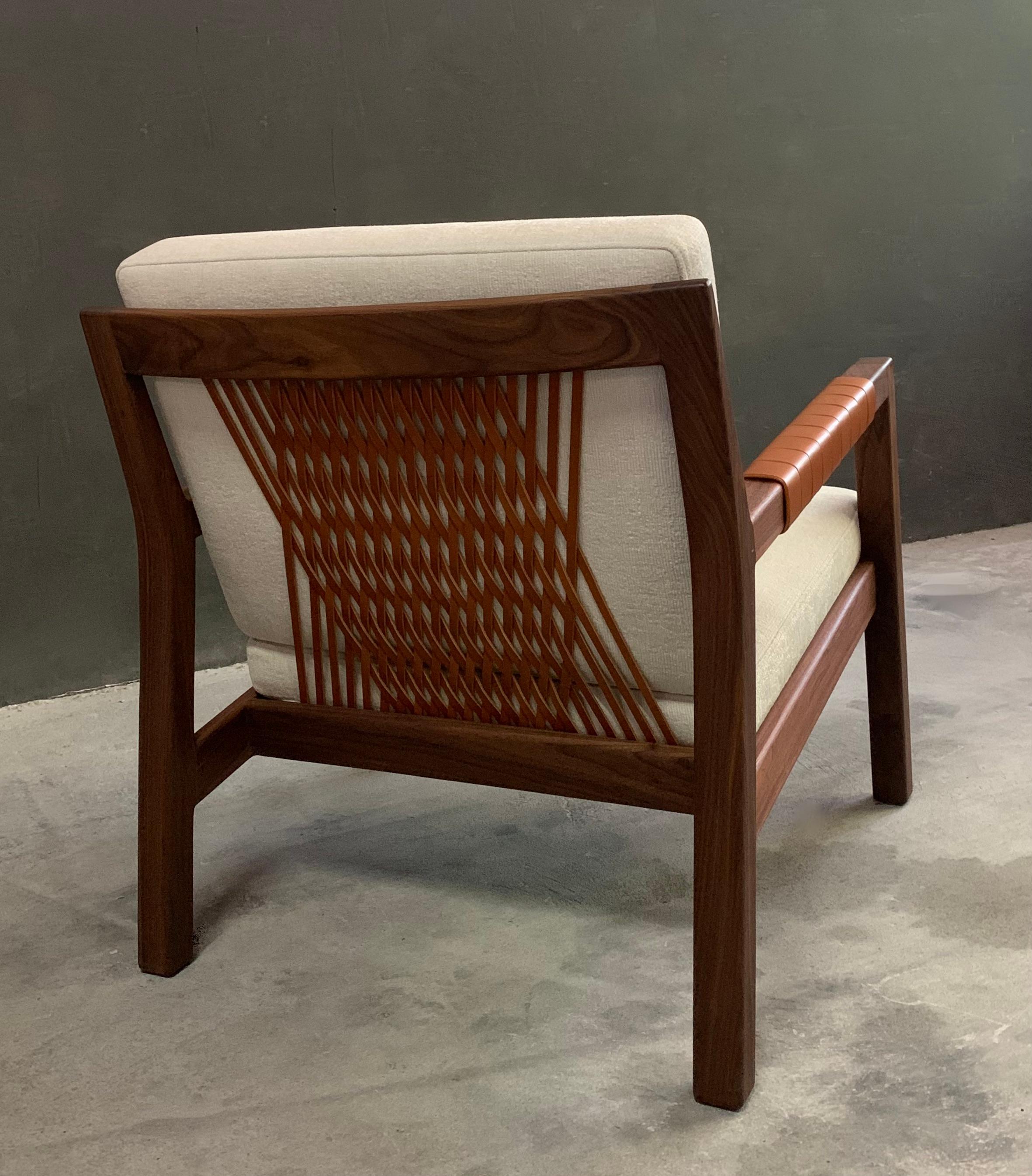 Scandinavian Modern Walnut Carl Gustav Hiort af Ornäs 'Rialto' Arm Chair 