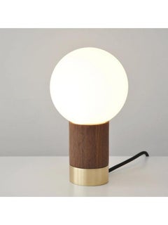 Walnut Catkin Table Light by Hollis & Morris