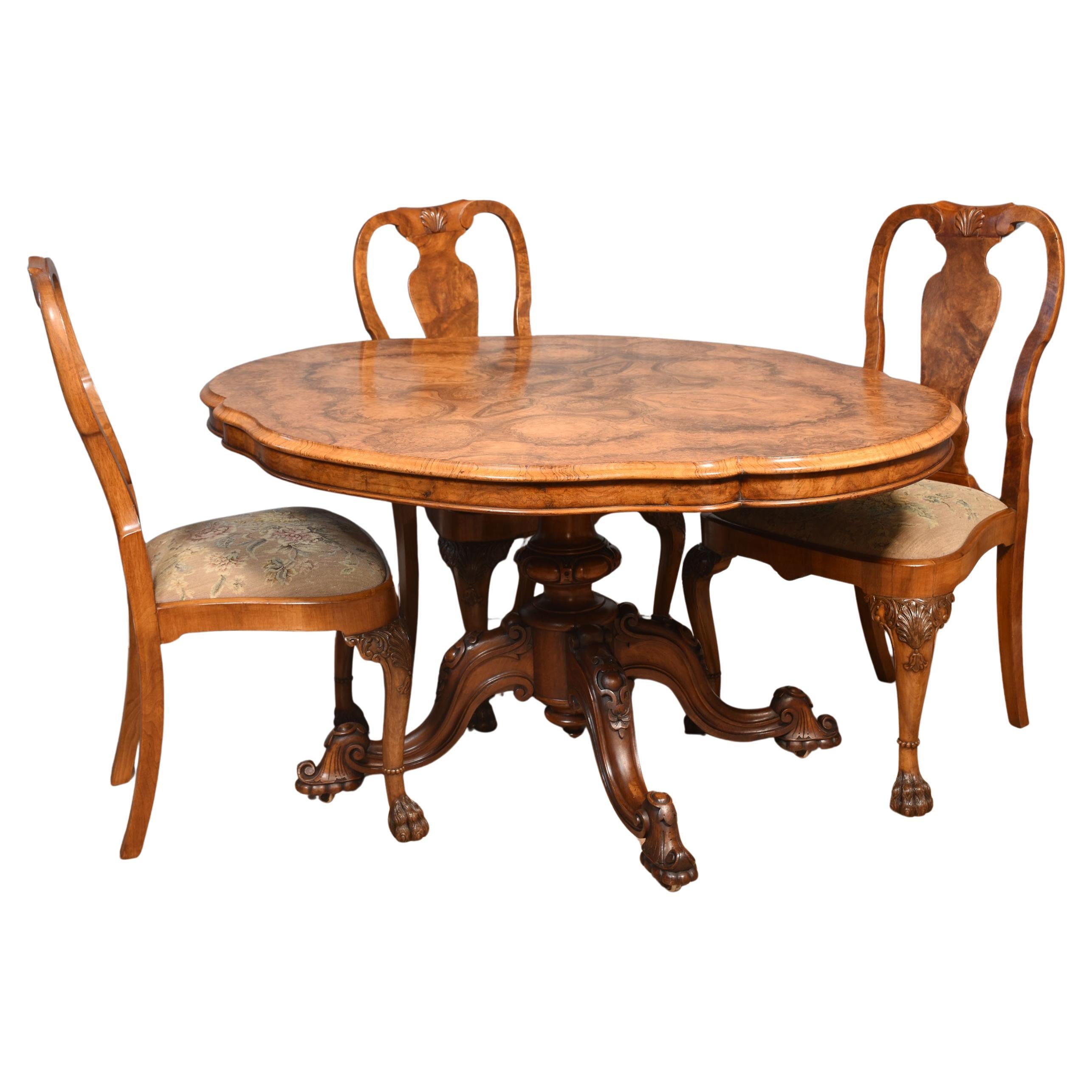 Walnut center table