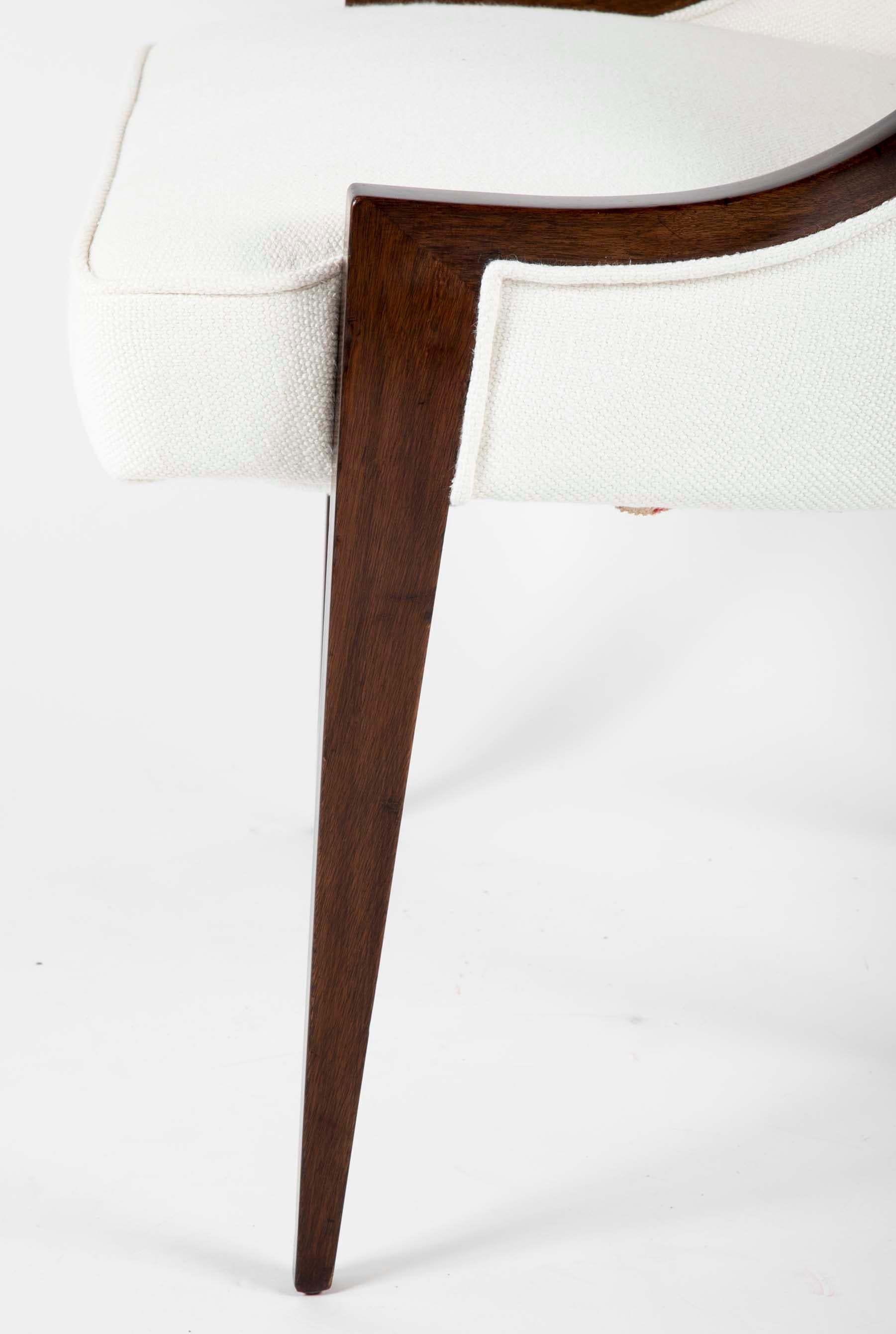 Walnut Chair Designed by Harvey Probber 2