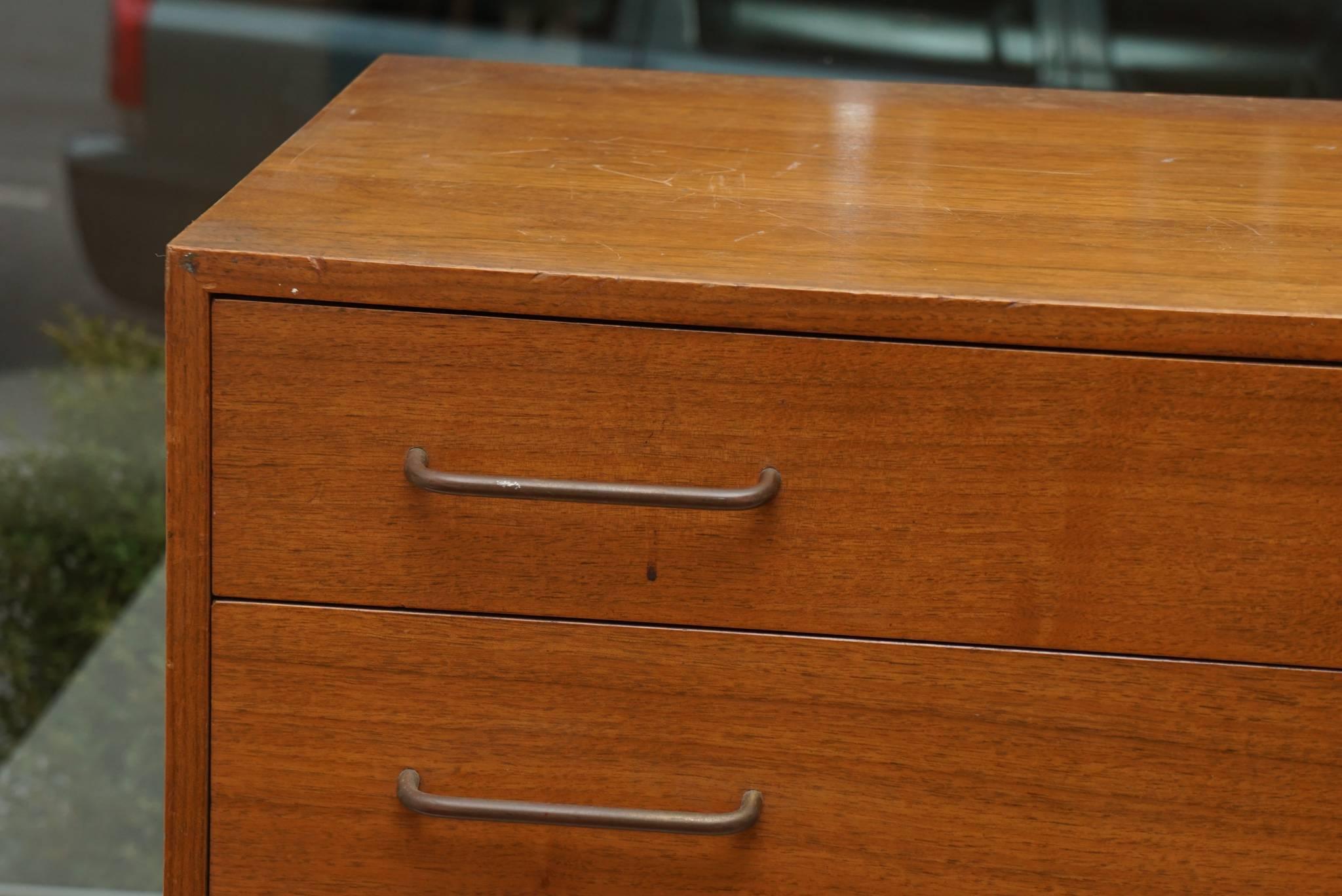 American Walnut Chest of Drawers by Dunbar