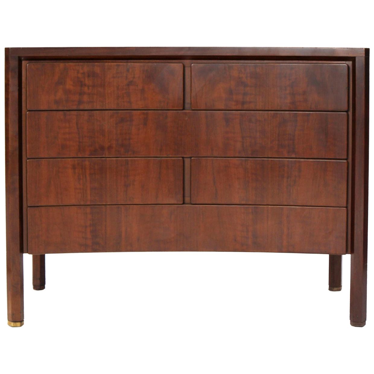 Walnut Chest of Drawers by Edmond Spence