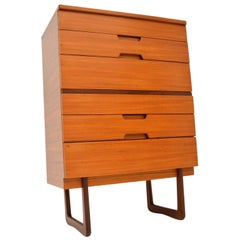 Walnut Chest of Drawers by Uniflex Vintage, 1950’s