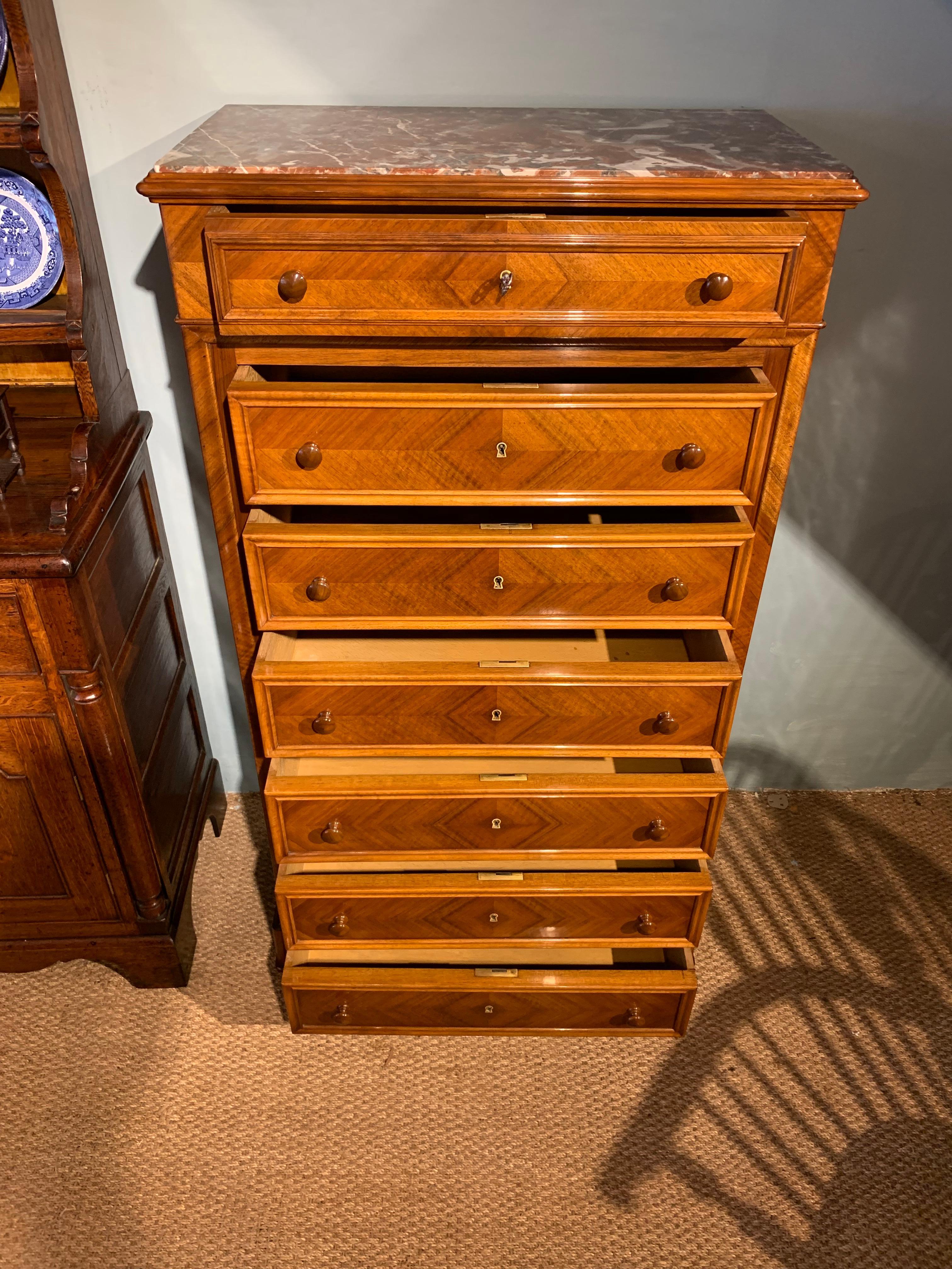 Walnut Chest of Drawers 5