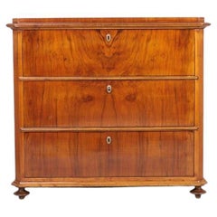 Walnut Chest of Drawers, Northern Europe, circa 1920