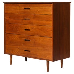 Kommode aus Nussbaumholz, Vereinigte Staaten, um 1950