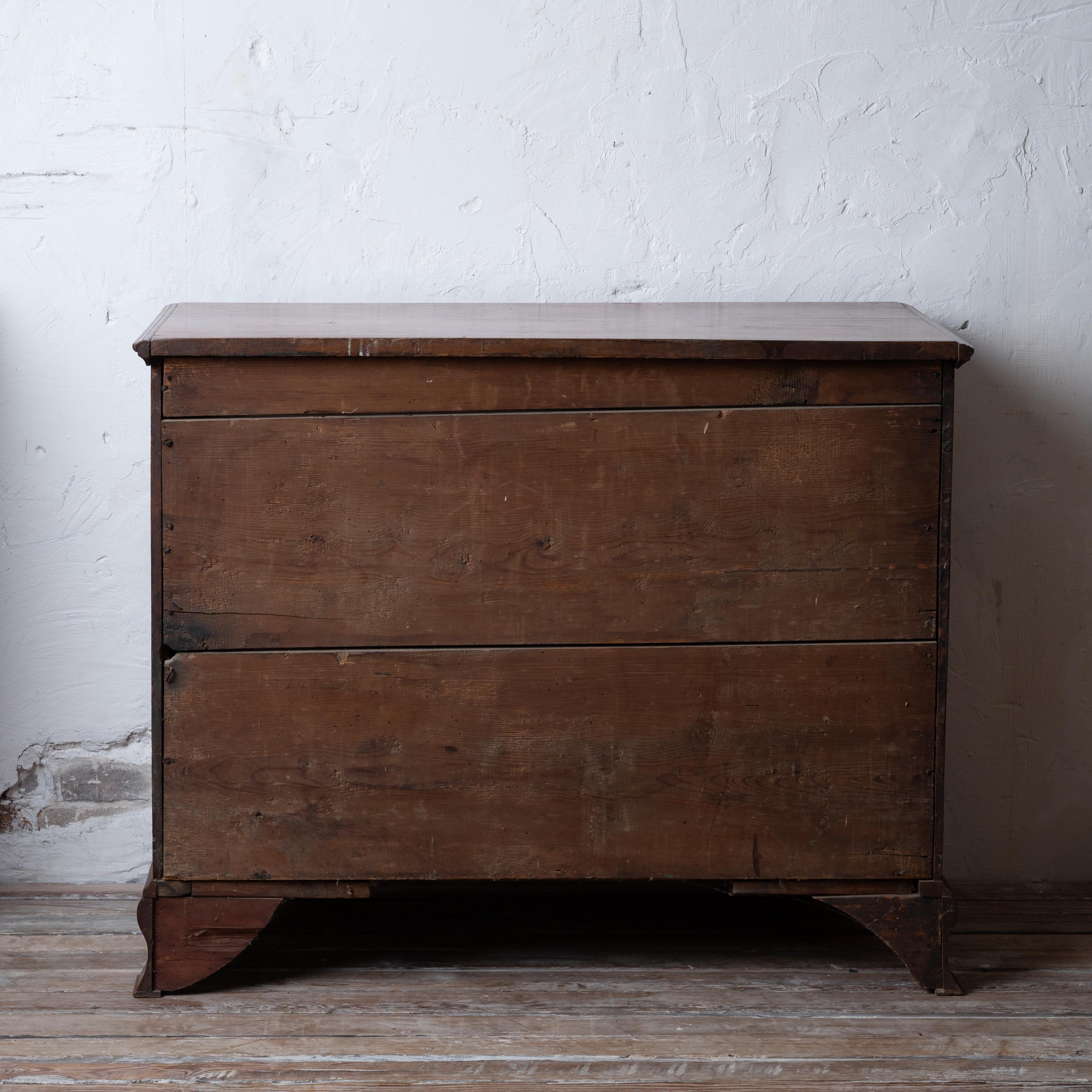 Chippendale-Truhe aus Nussbaum, Pennsylvania, 18. Jahrhundert im Angebot 10