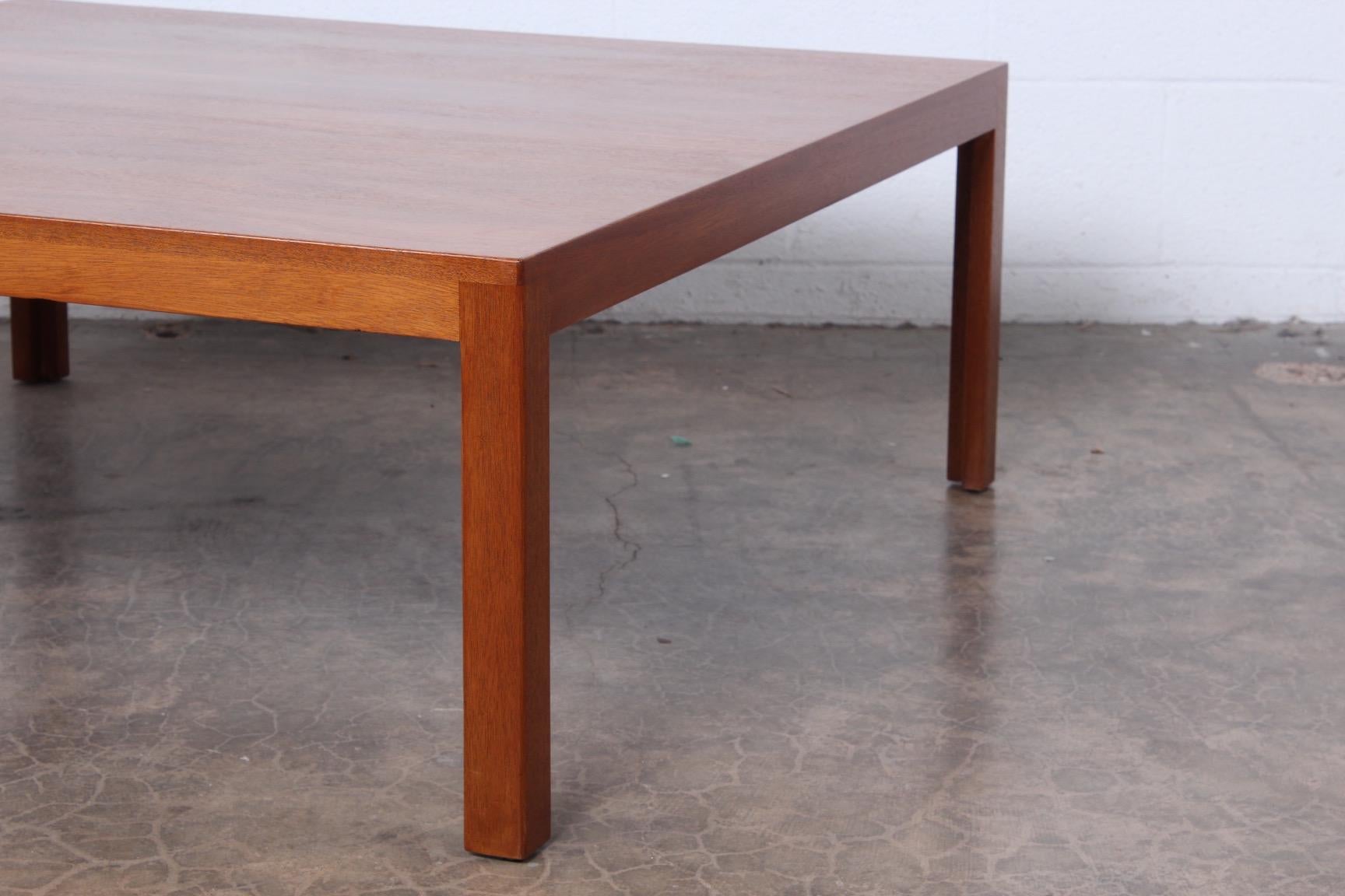 Walnut Coffee Table by Edward Wormley for Dunbar 6