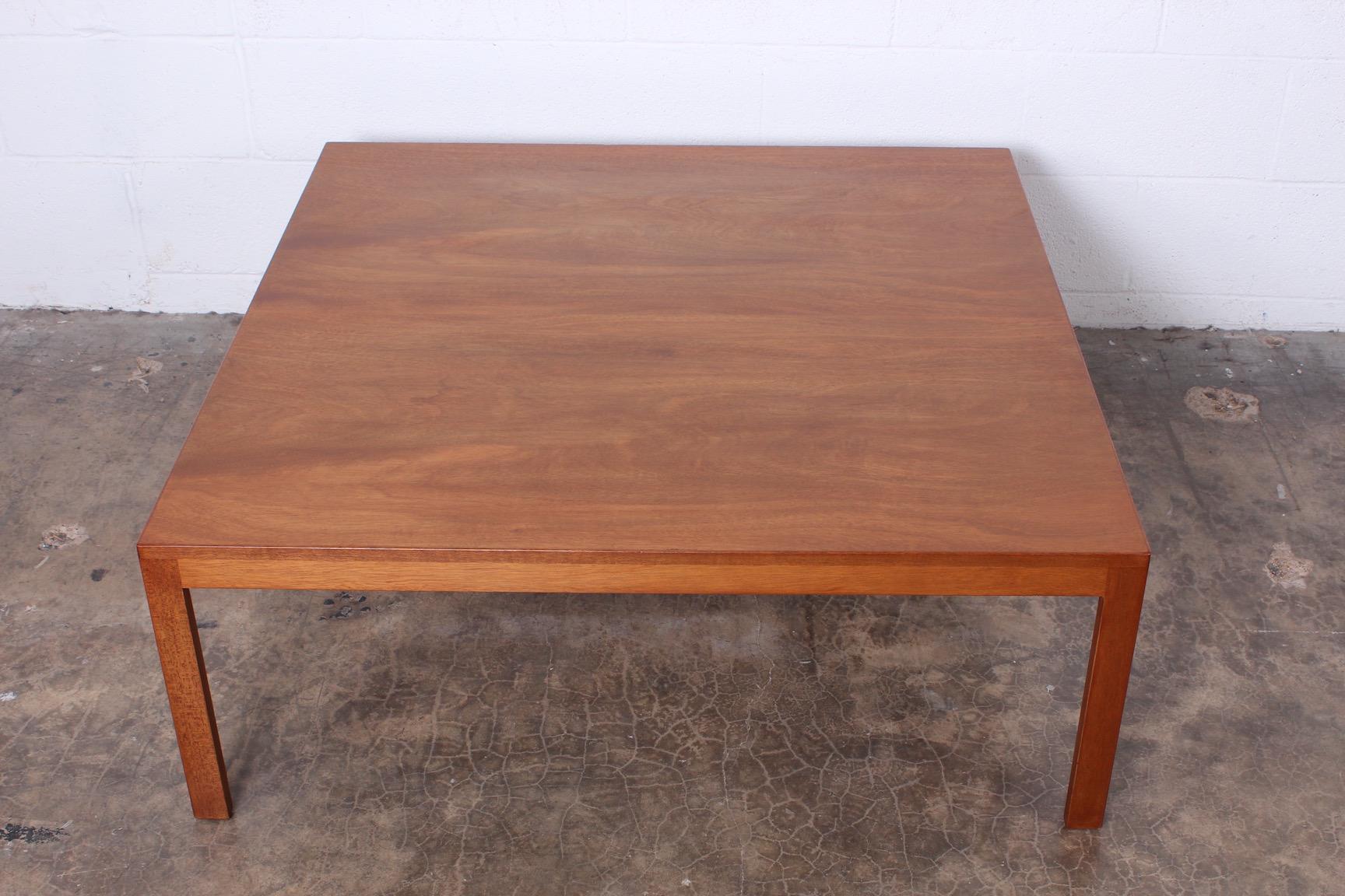 Walnut Coffee Table by Edward Wormley for Dunbar 1