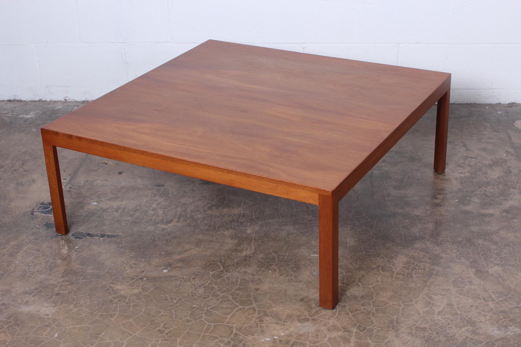 Walnut Coffee Table by Edward Wormley for Dunbar 5