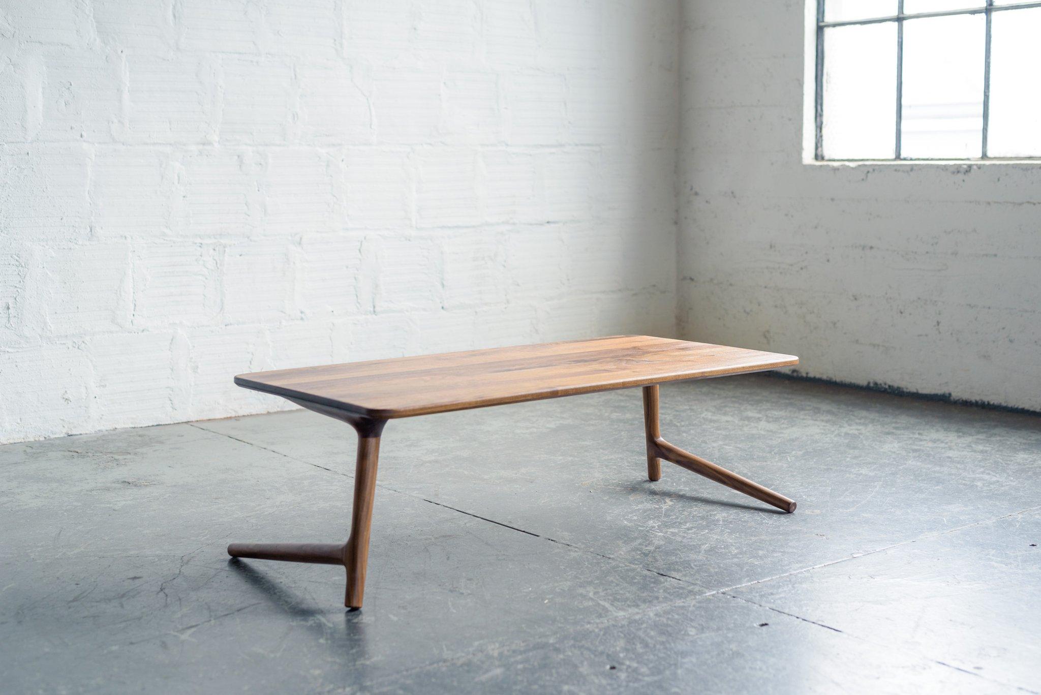 Walnut coffee table by Fernweh Woodworking
Dimensions: 
W 24