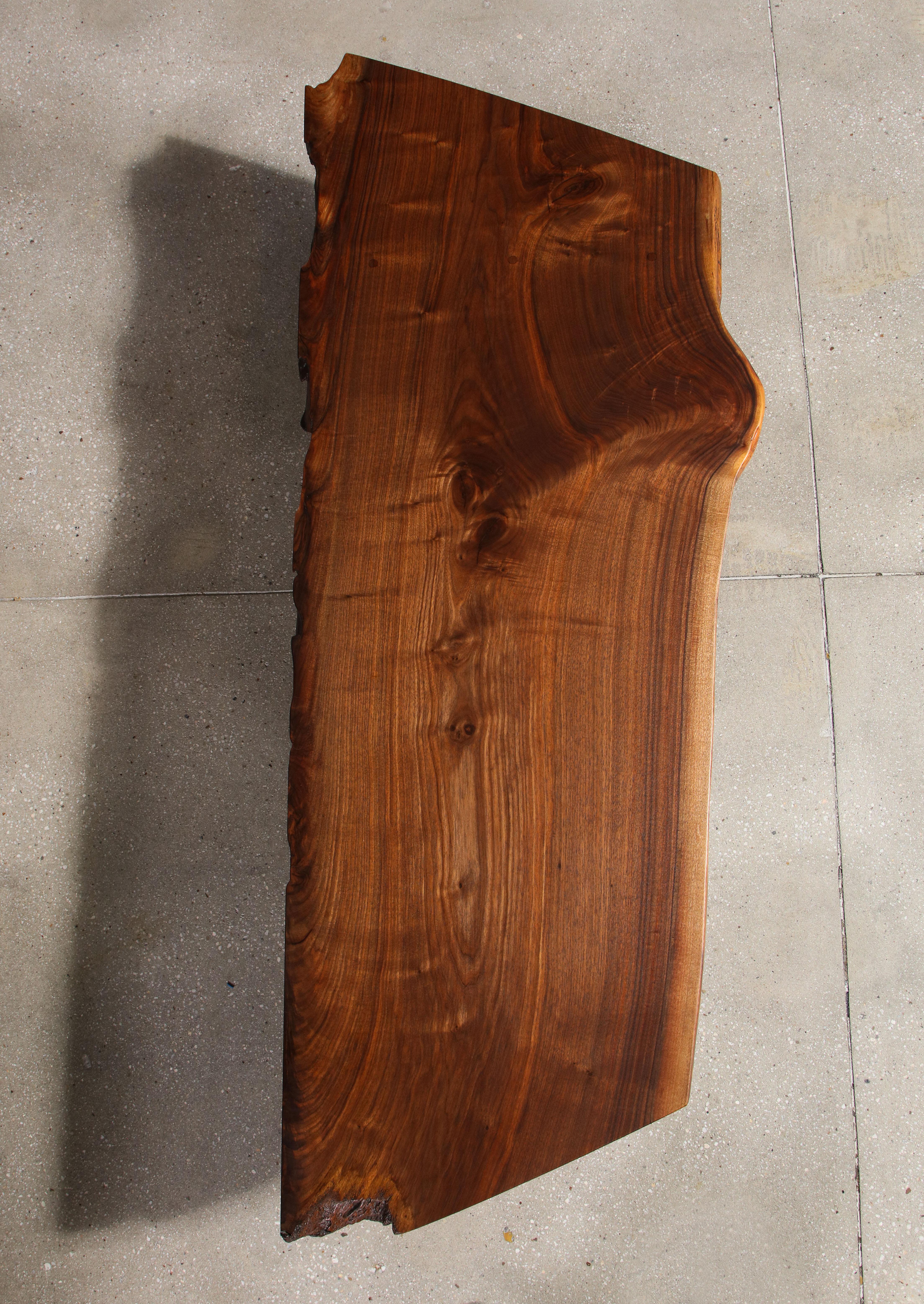 North American Walnut Coffee Table, by George Nakashima, 1963