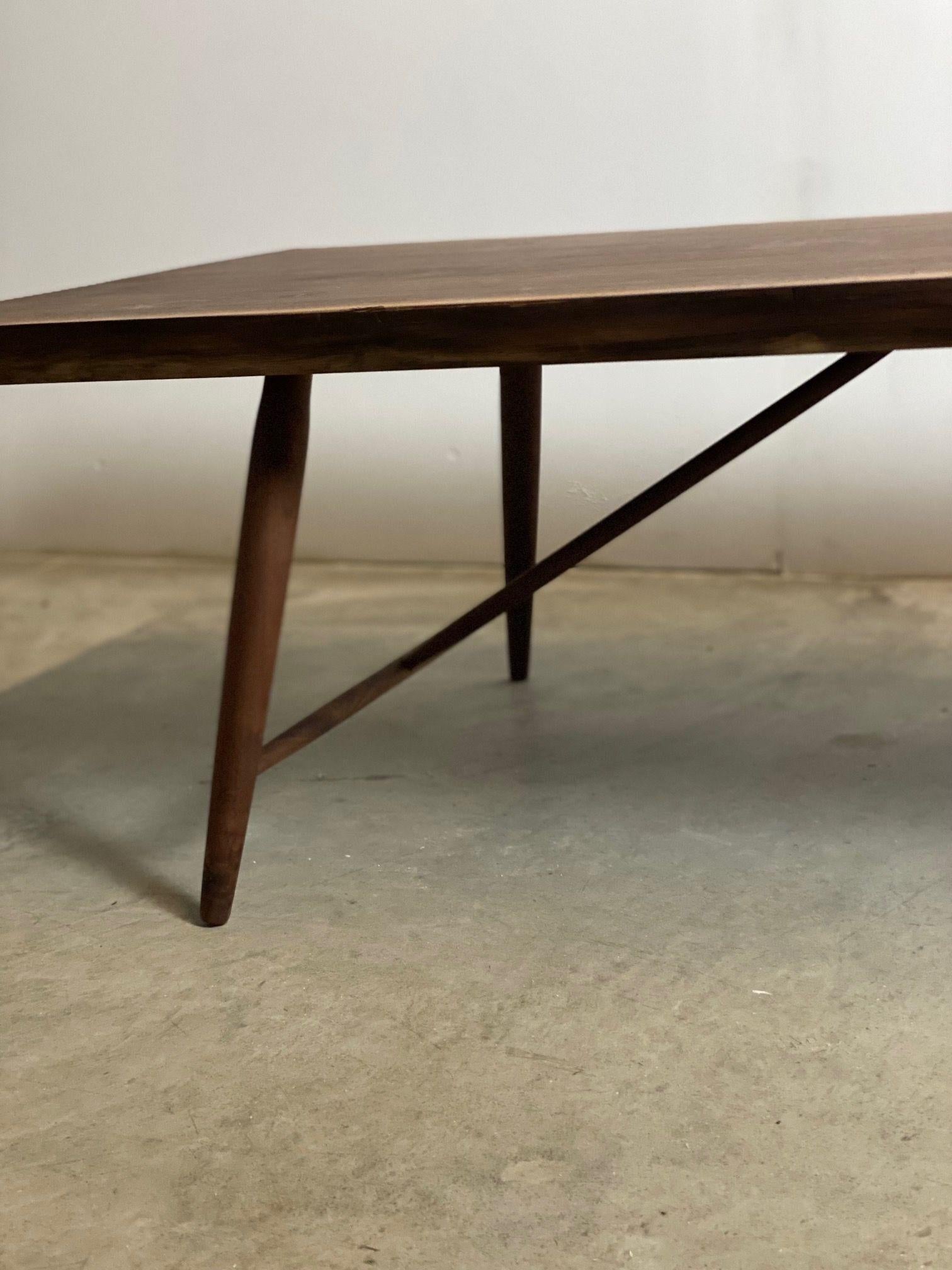 Walnut Coffee Table by Michael Rozell, USA 2021 For Sale 5
