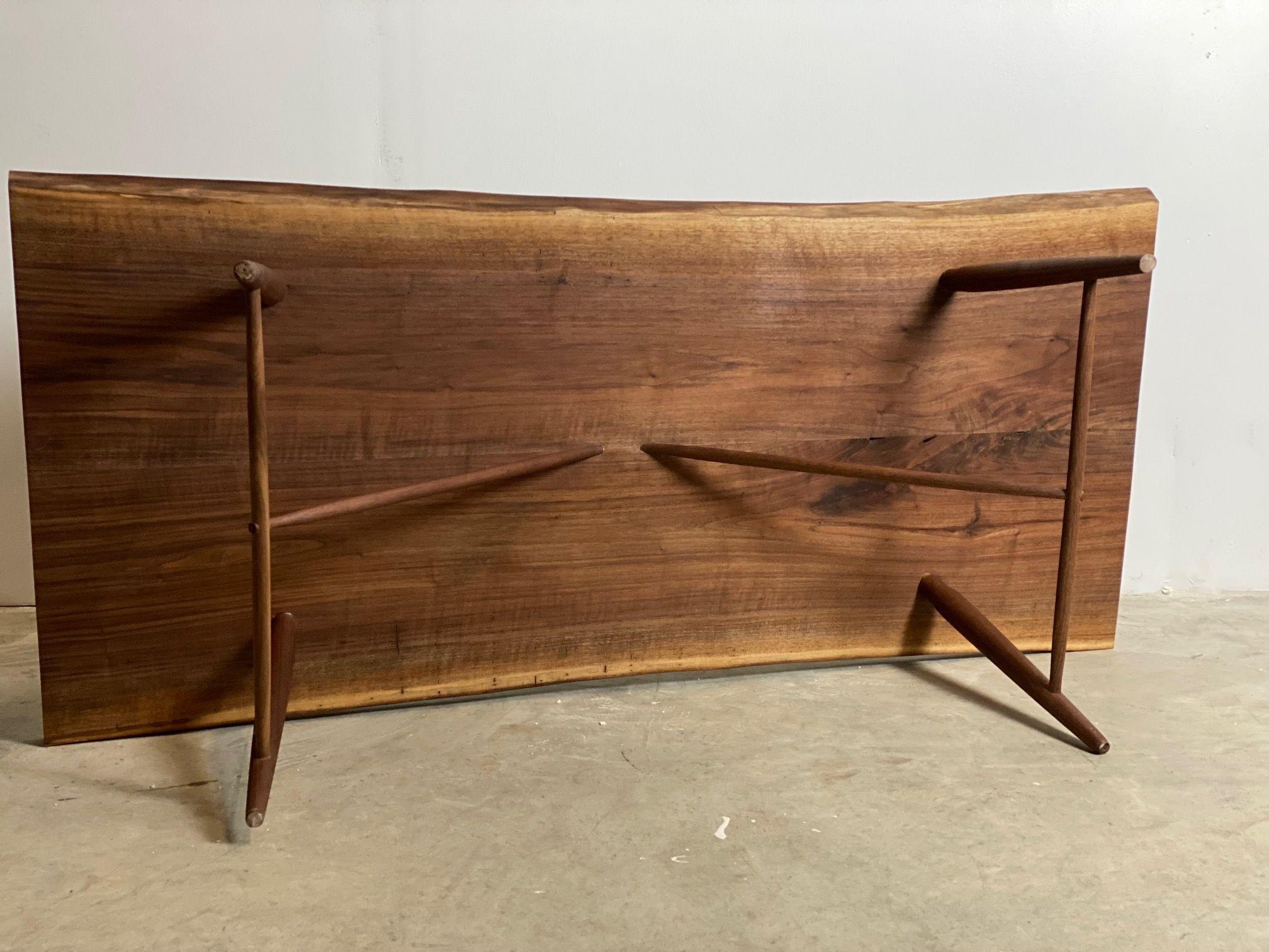 Walnut Coffee Table by Michael Rozell, USA 2021 For Sale 9