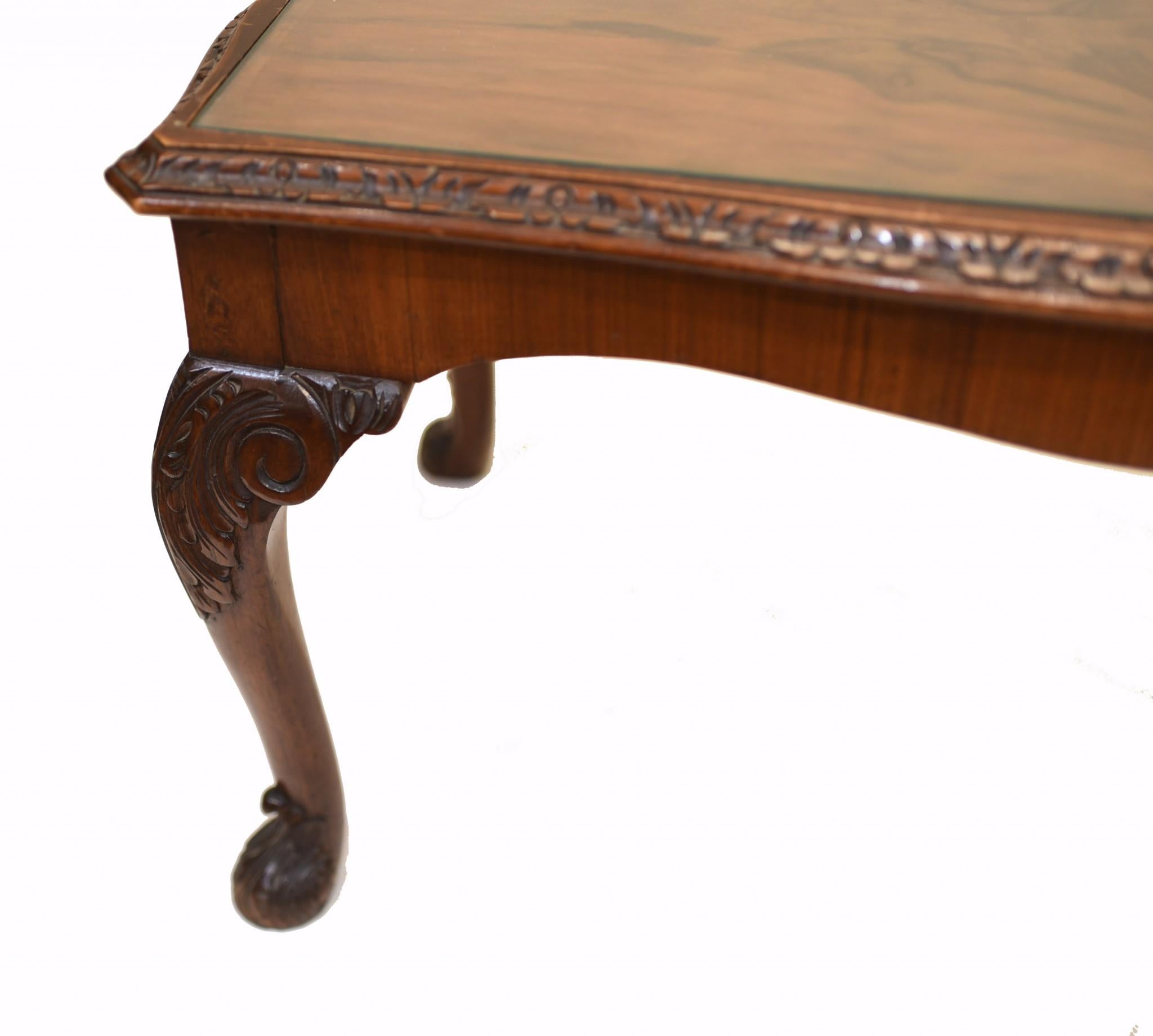 Walnut Coffee Table Epstein and Co For Sale 2