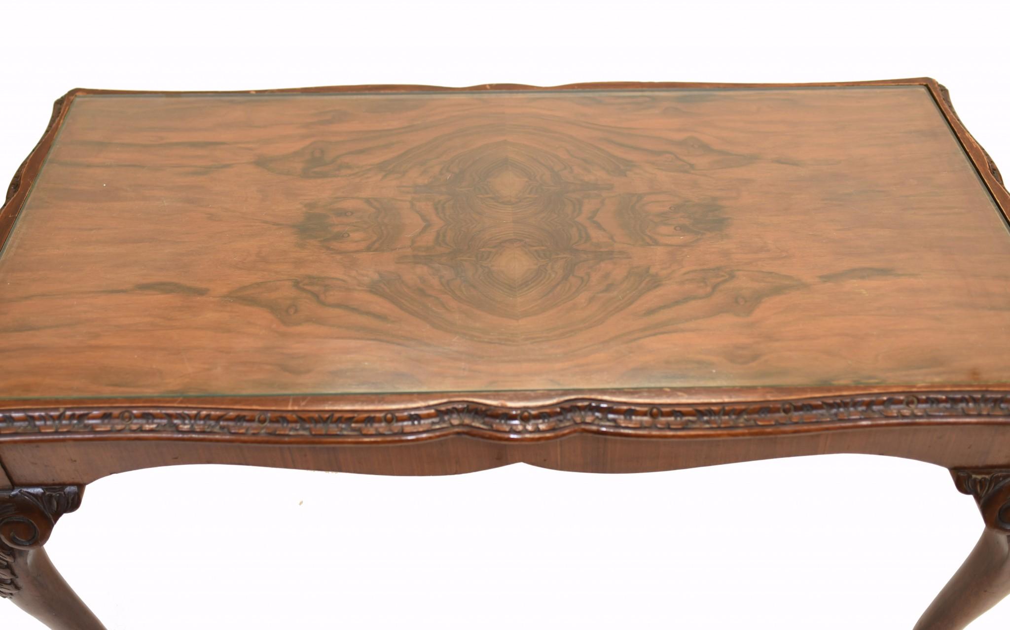 Walnut Coffee Table Epstein and Co For Sale 3