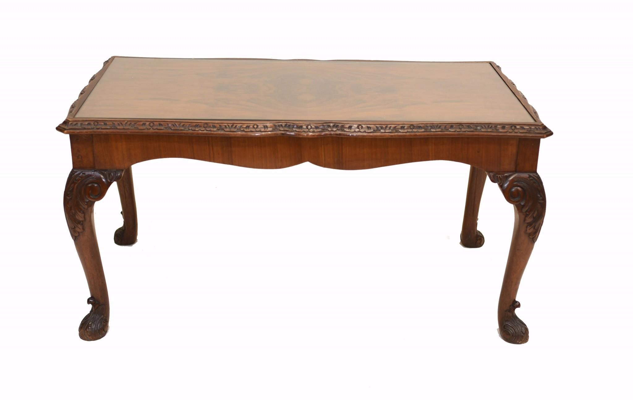 Walnut Coffee Table Epstein and Co For Sale 5