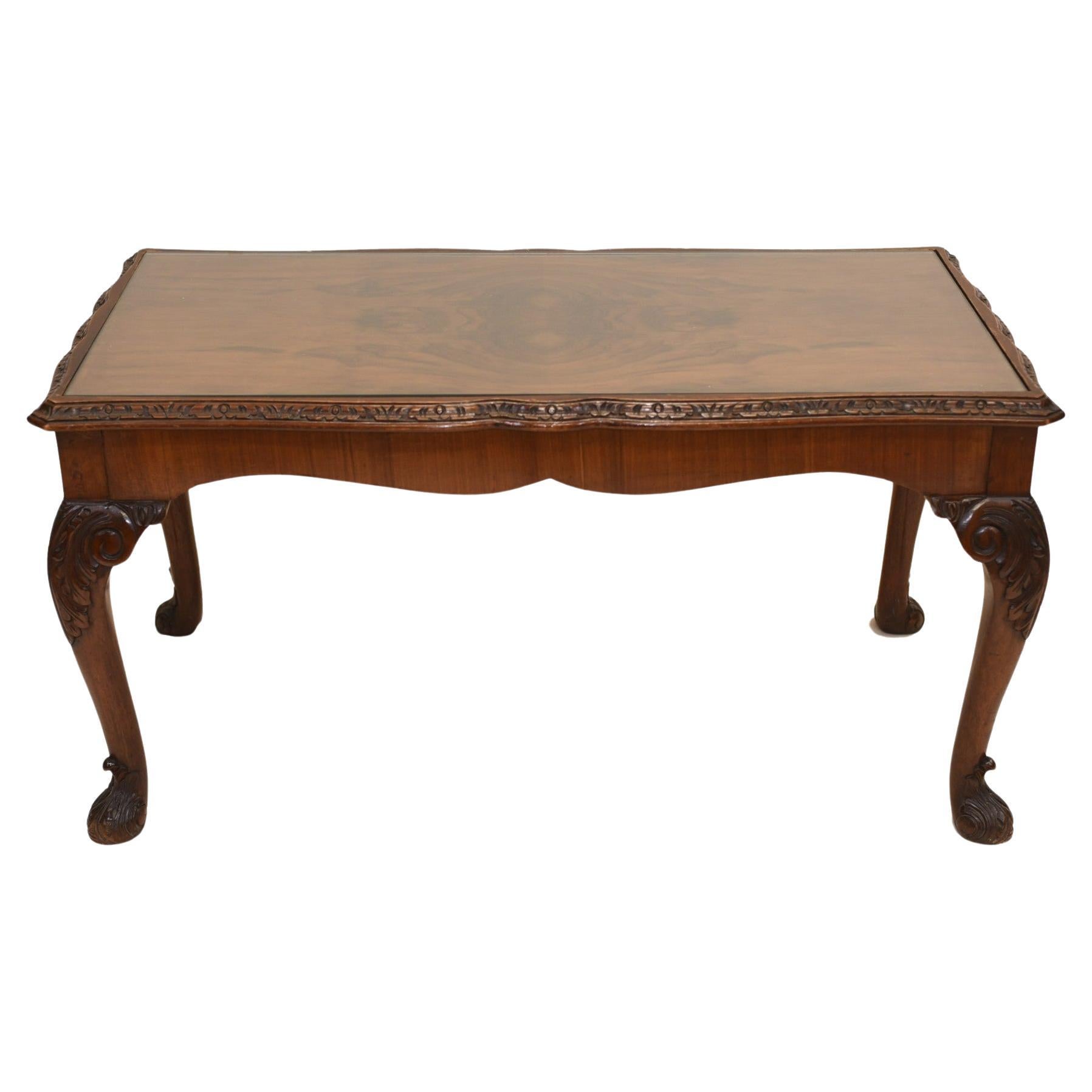 Walnut Coffee Table Epstein and Co For Sale