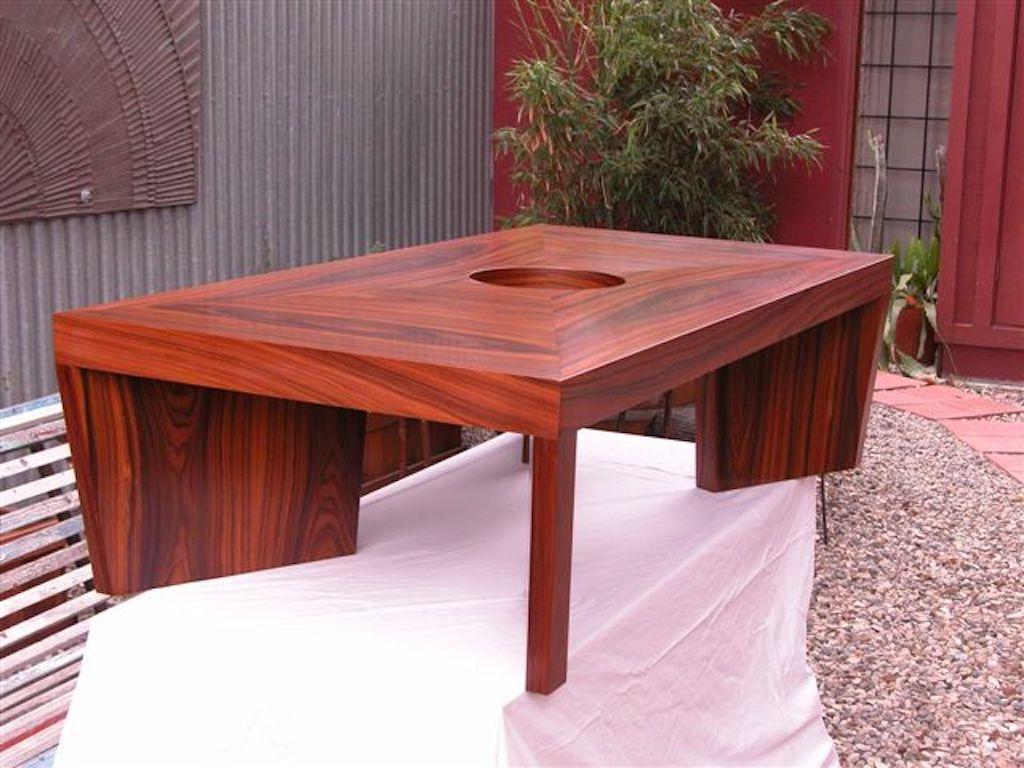 Walnut Coffee Table For Sale 6