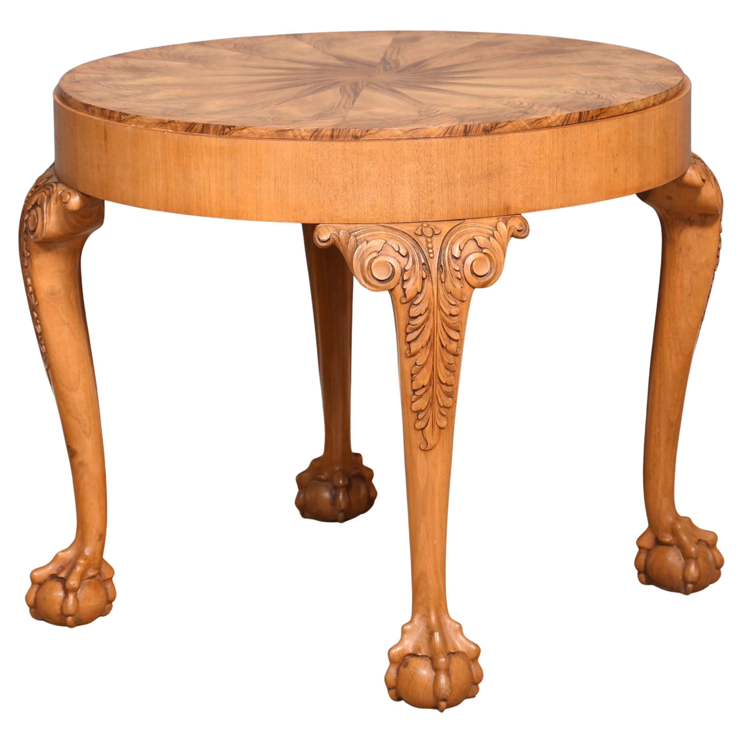 Walnut coffee table