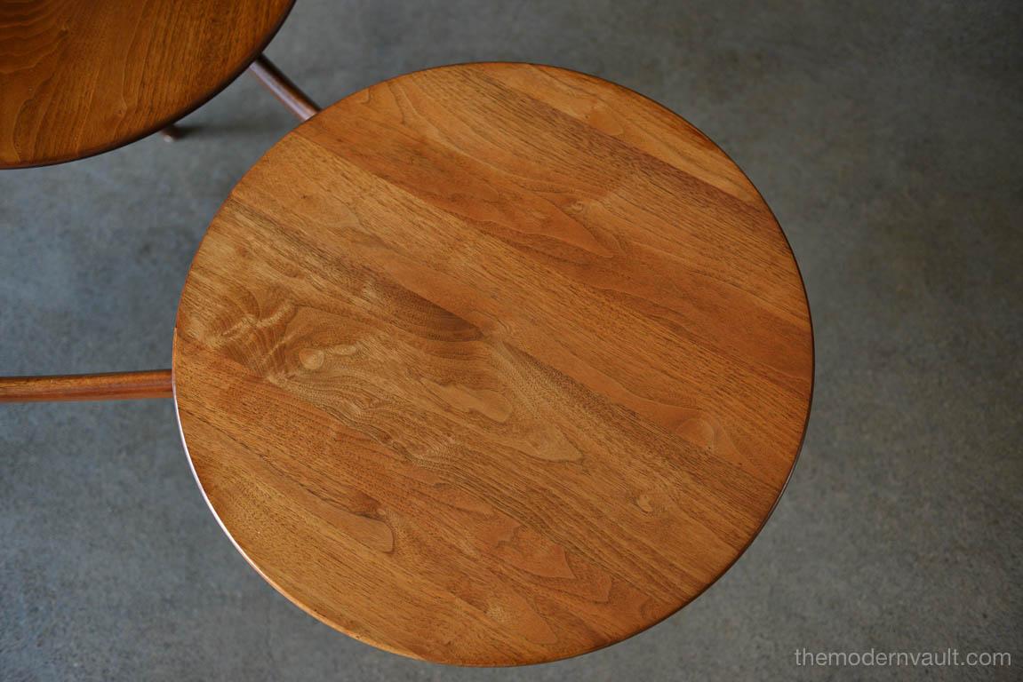 Walnut Coffee Table in the Style of Greta Grossman, circa 1959 4