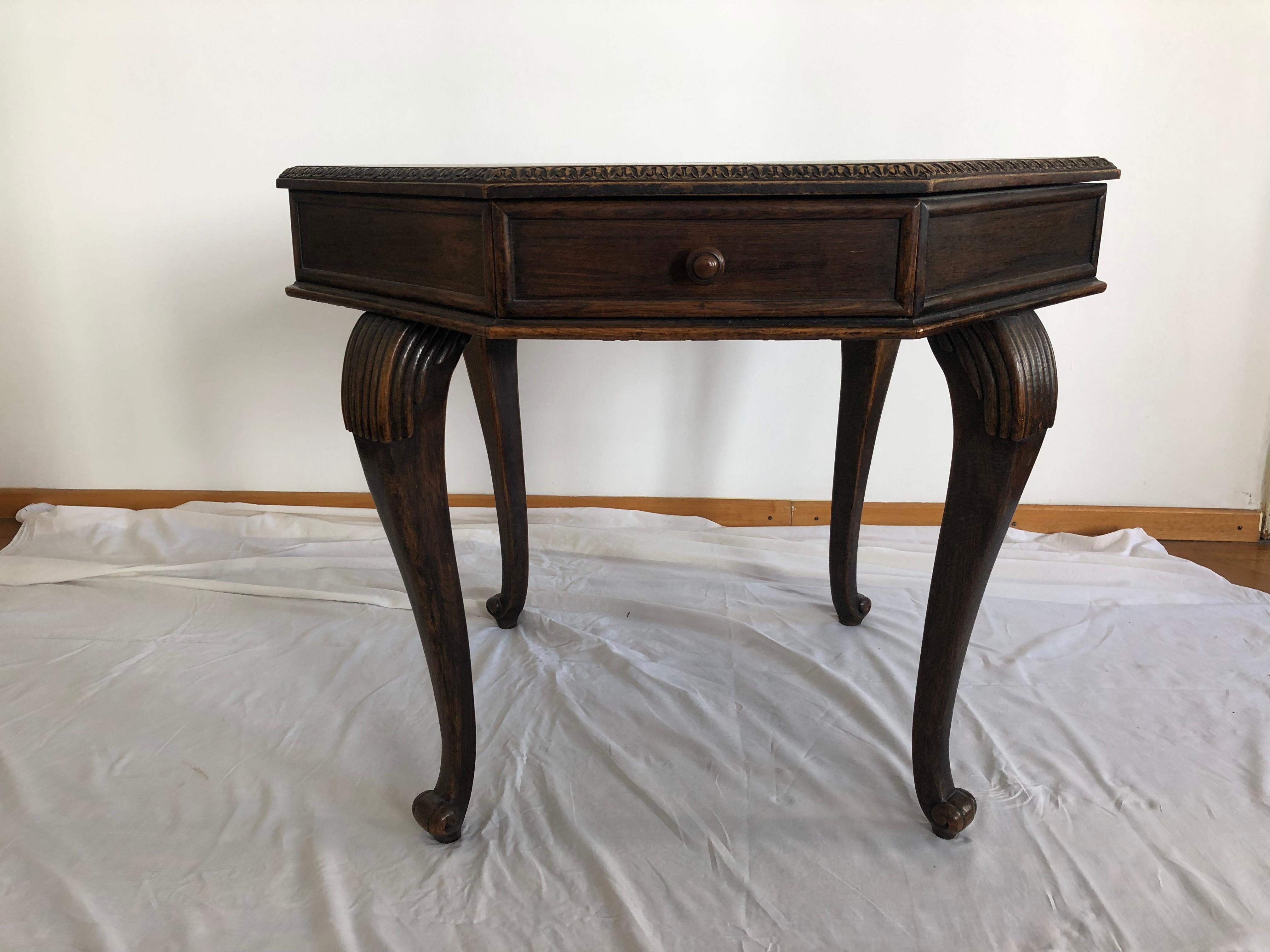 Chippendale Walnut Coffee Table, Late 19th Century For Sale