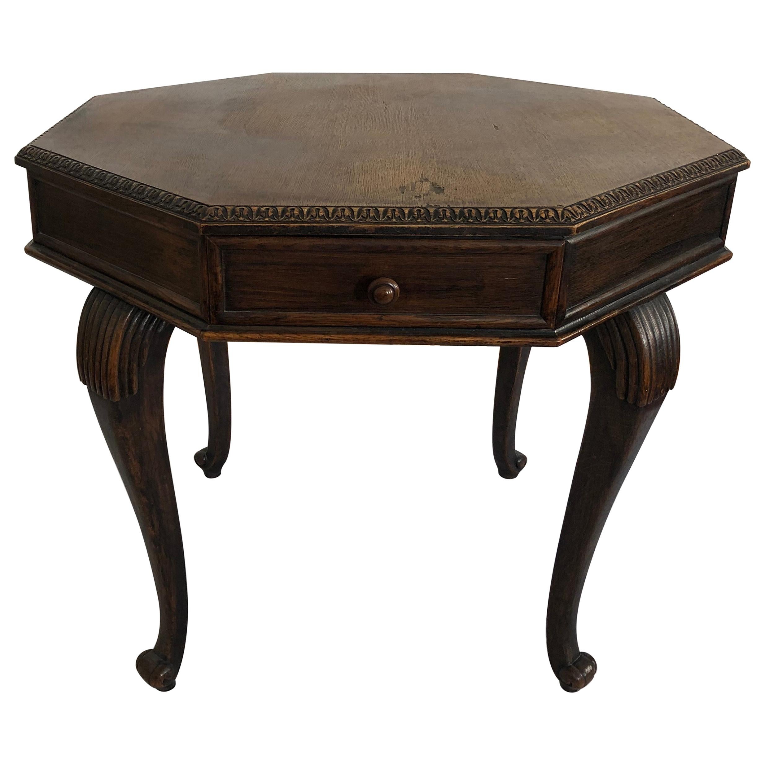Walnut Coffee Table, Late 19th Century For Sale