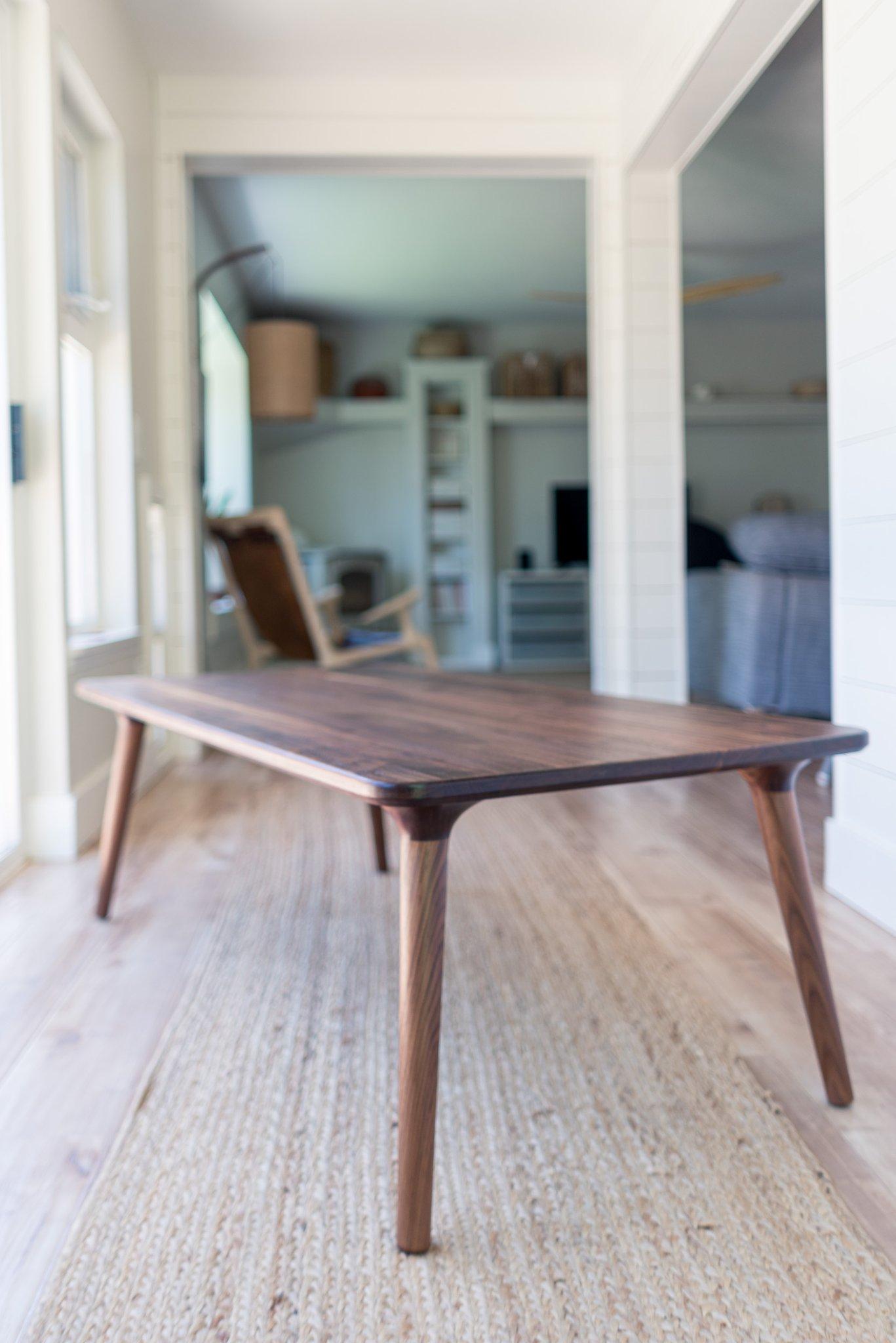 Walnut coffee table by Fernweh Woodworking
Dimensions: 
W 24