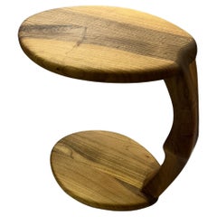 Tavolino da caffè in legno massello di noce - Tavolino da caffè a U - Tavolino da caffè personalizzato