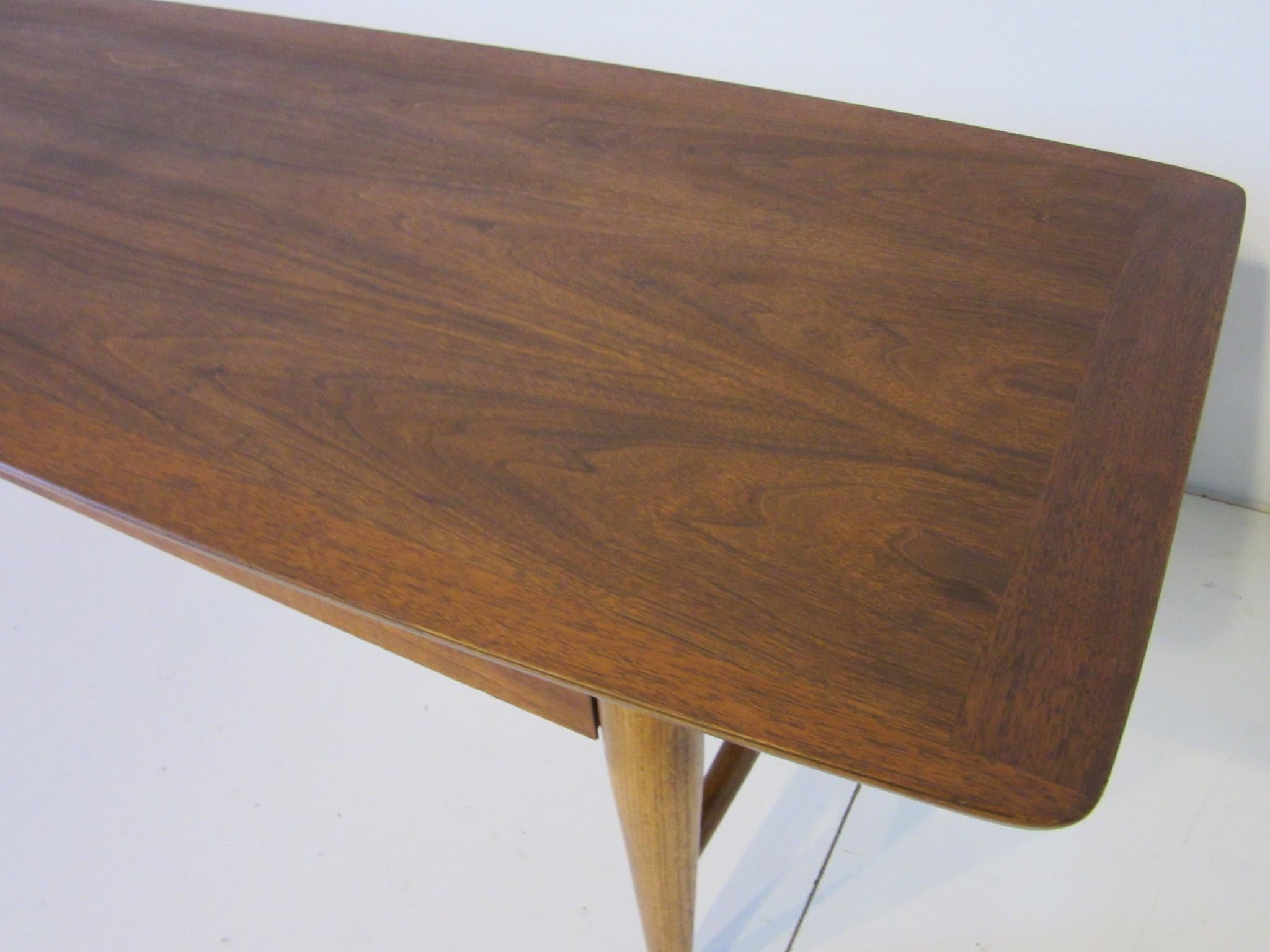 American Walnut Coffee Table with Drawer by Lane Altavista