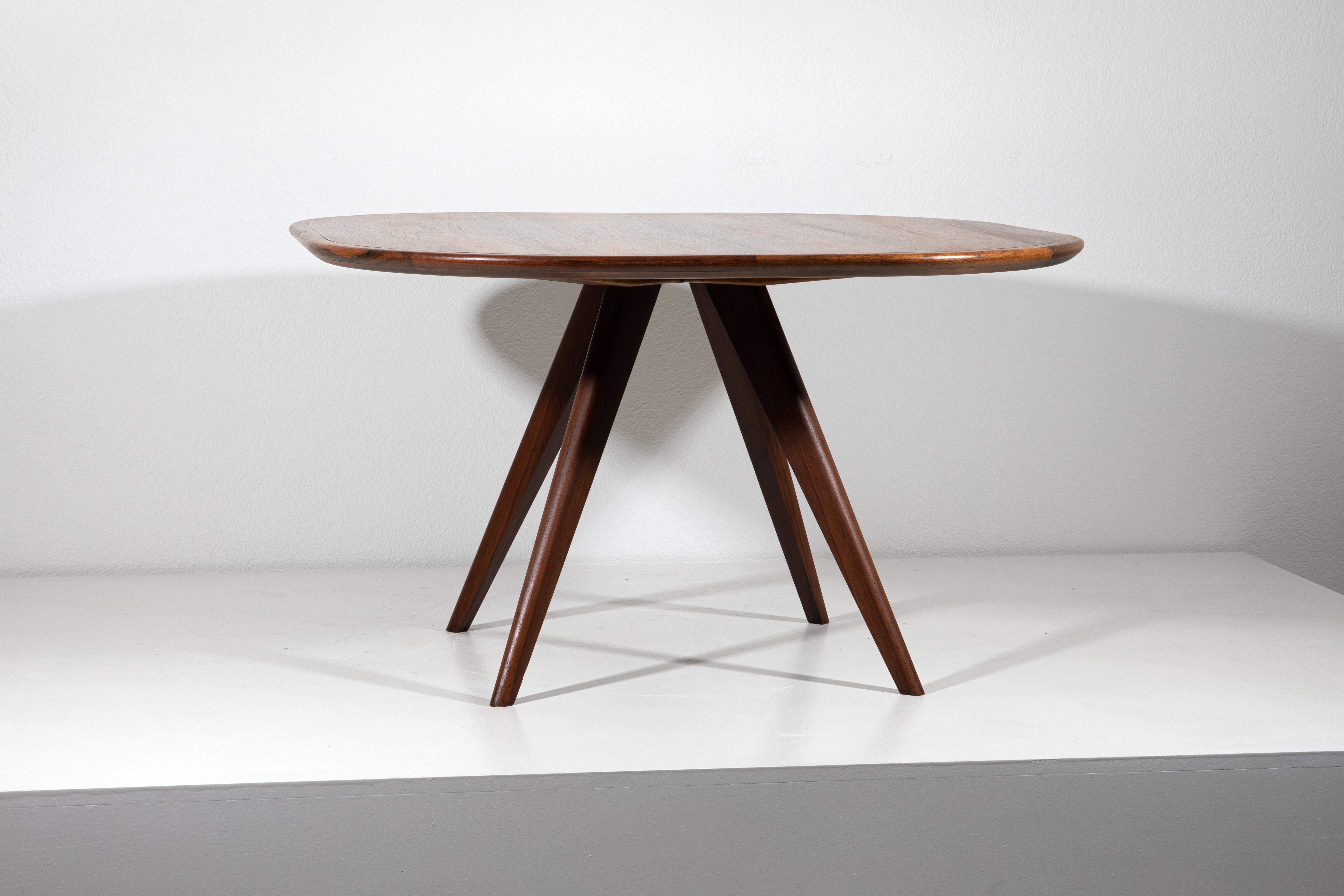 Walnut Coktail Table For Sale 2