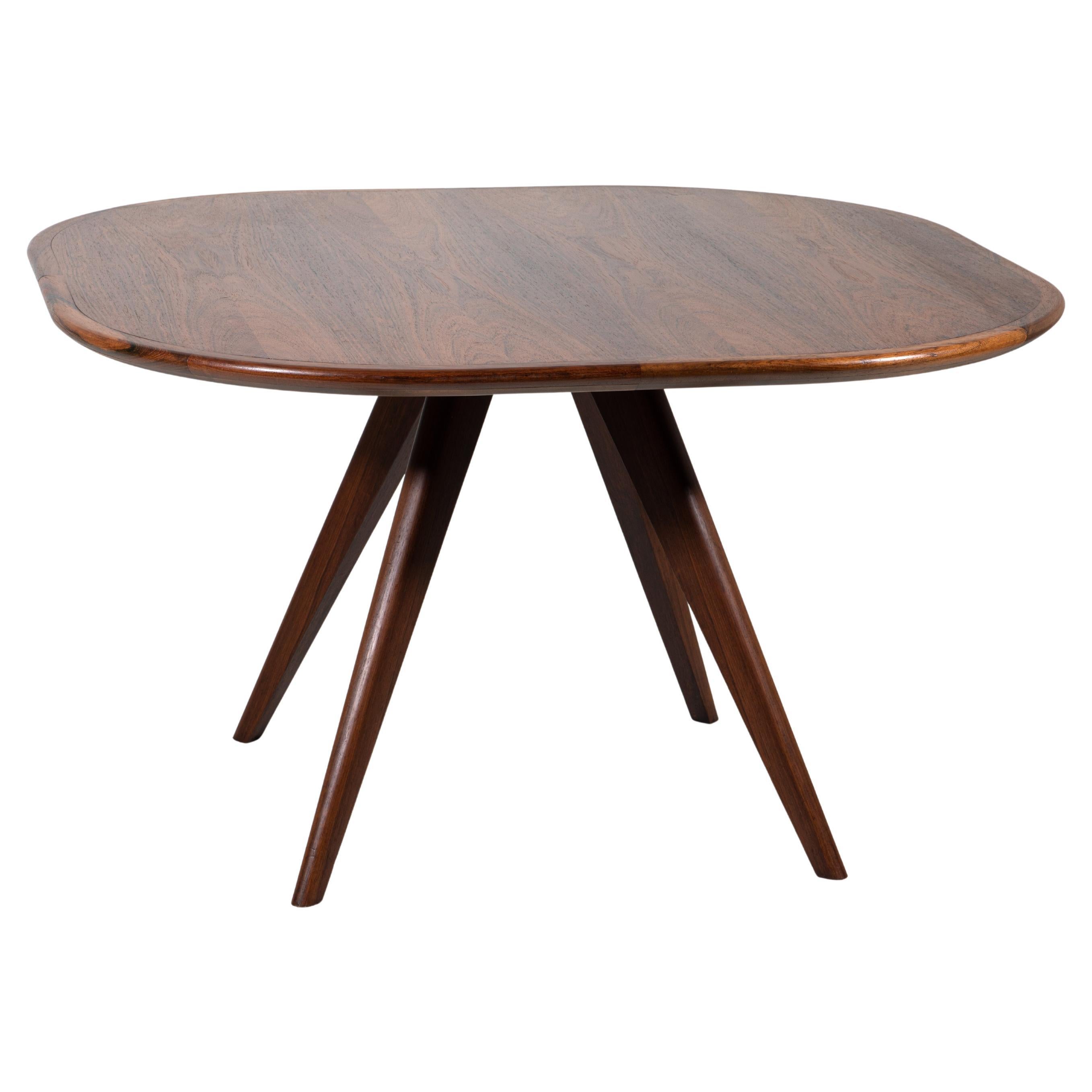 Walnut Coktail Table For Sale