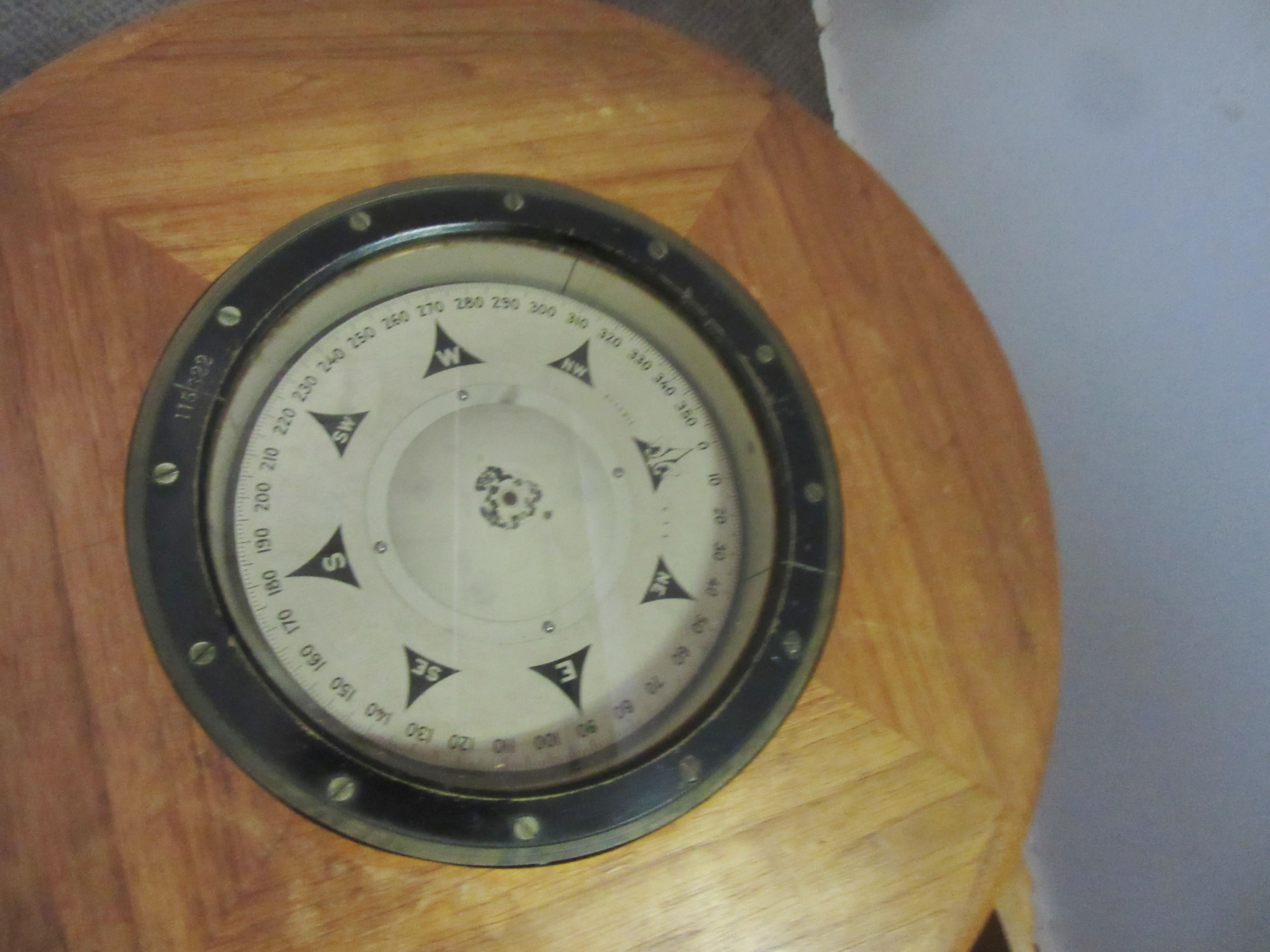 Mid-20th Century Walnut Compass Tables with Burled Walnut Slats