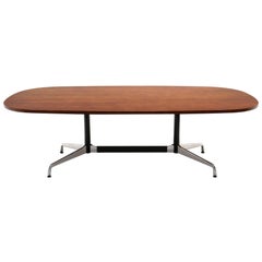 Walnut Conference / Dining Table by Charles and Ray Eames for Herman Miller